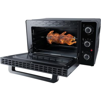 STEBA Minibackofen "KB 238", schwarz, B:57,5cm H:33cm T:48cm, Minibacköfen, Präzises Garen für perfekte Ergebnisse, Minibackofen