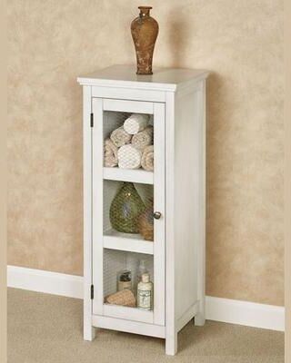 Touch of Class Alston Storage Cabinet Whitewash , Whitewash