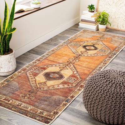 Livabliss Traditional Antiquity Medallion Area Rug