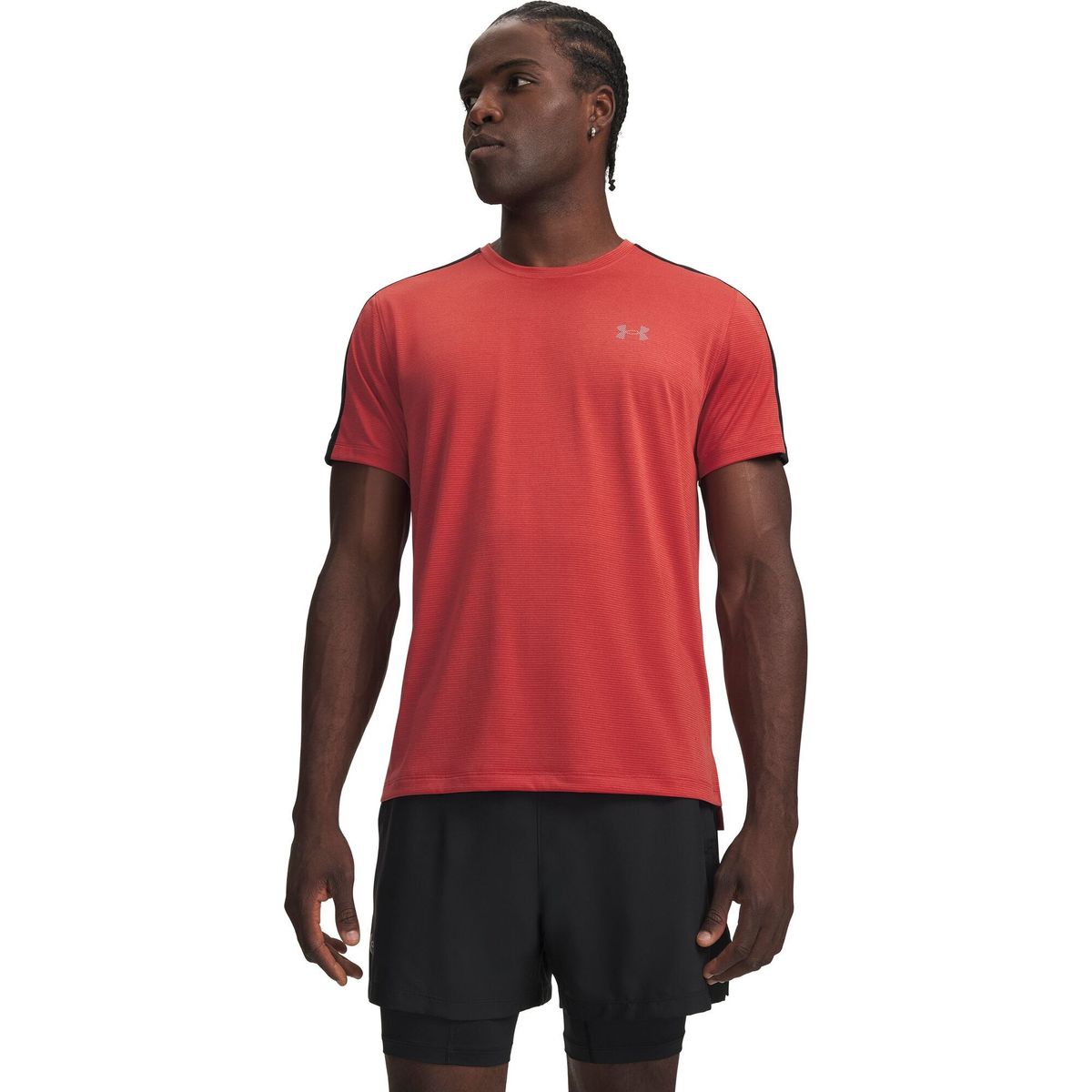Under Armour Velociti Reflct SS red reflective (635) L 6009518-635-LG