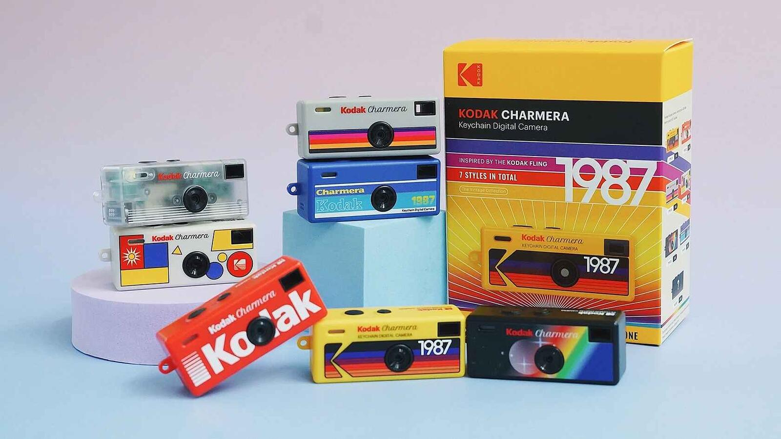 Kodak Charmera Schlüsselanhänger-Digitalkamera KOCAMRK0601RET