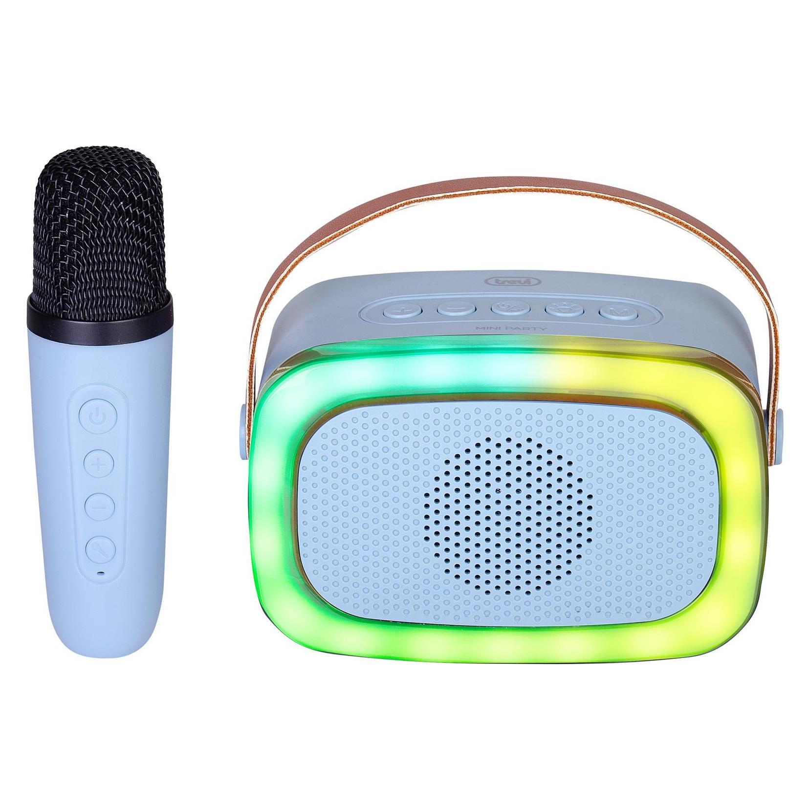 Trevi Xr 8a01 Miniparty Karaoke Lautsprecher + Bluetooth Blau (0XR8A0104)