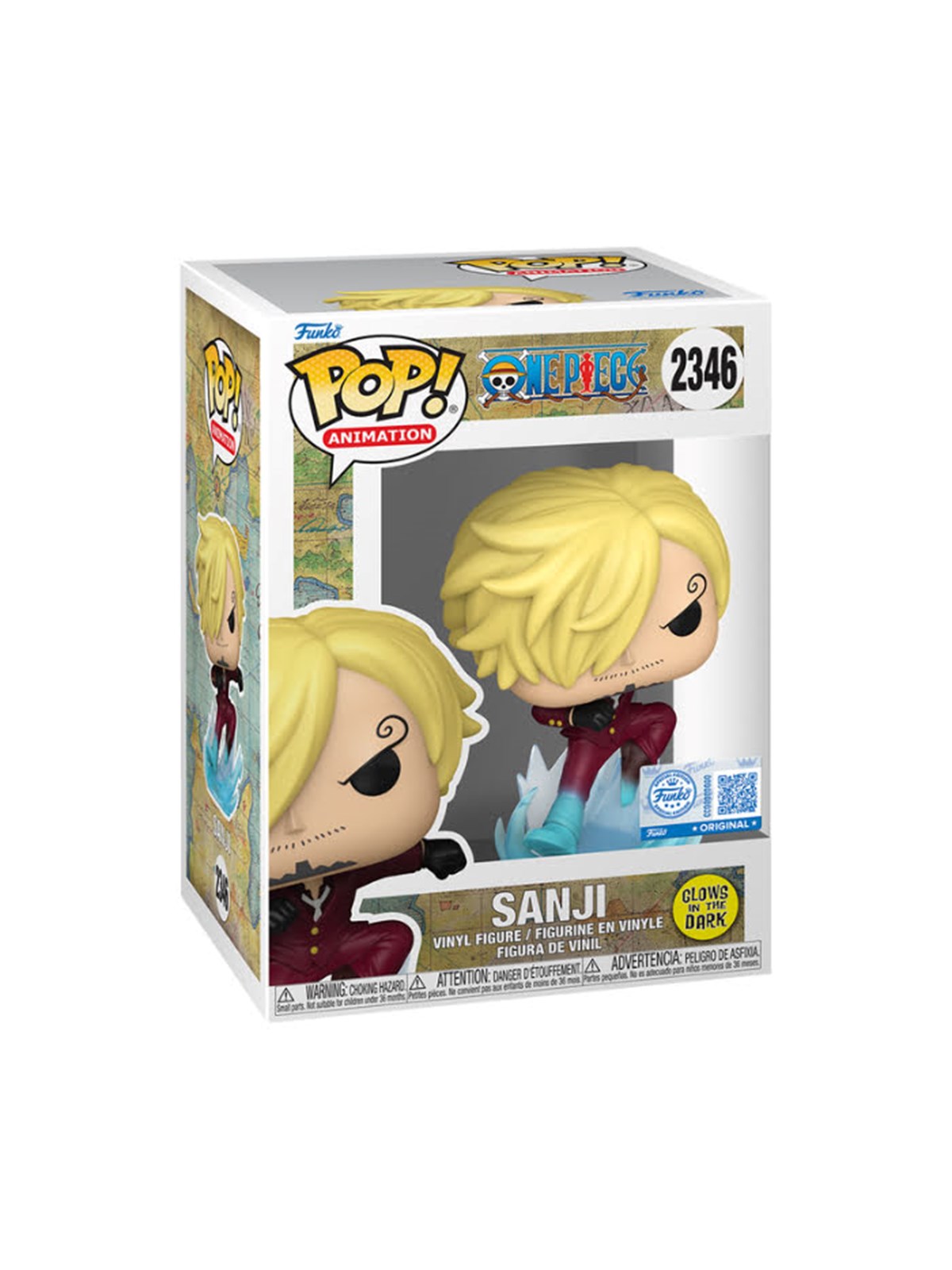 Funko! - Funko POP Vinyl Exclusive OP S14 Sanji Raid
