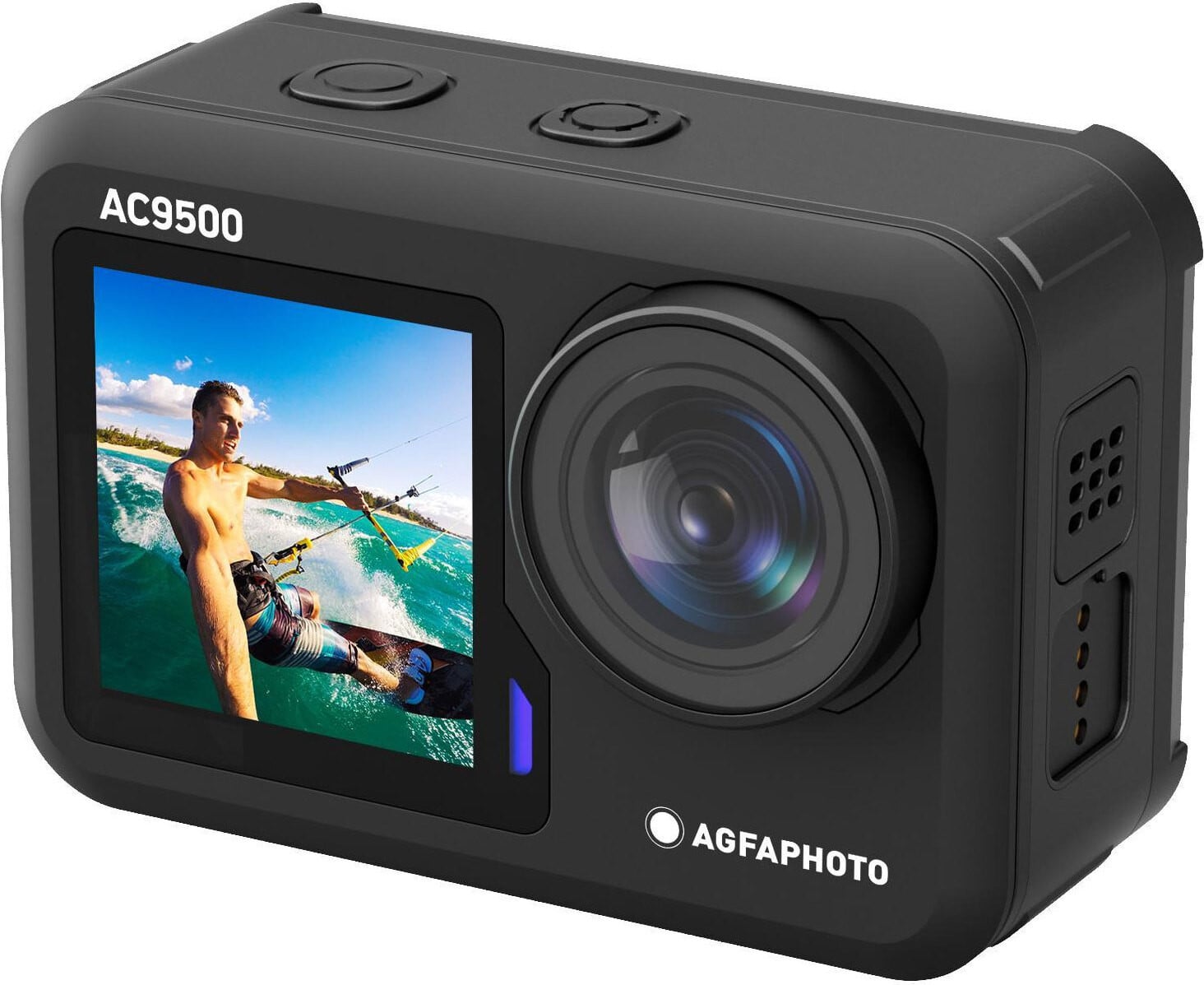 AgfaPhoto Realimove AC9500 4K Ultra HD Actiecamera met 16 MP CMOS-sensor, 30 fps en Wi-Fi