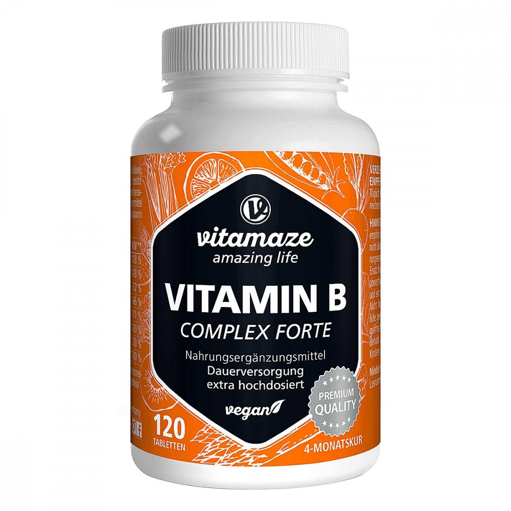 Vitamaze GmbH Vitamaze VITAMIN B-Complex extra hochdosiert vegan 13815258