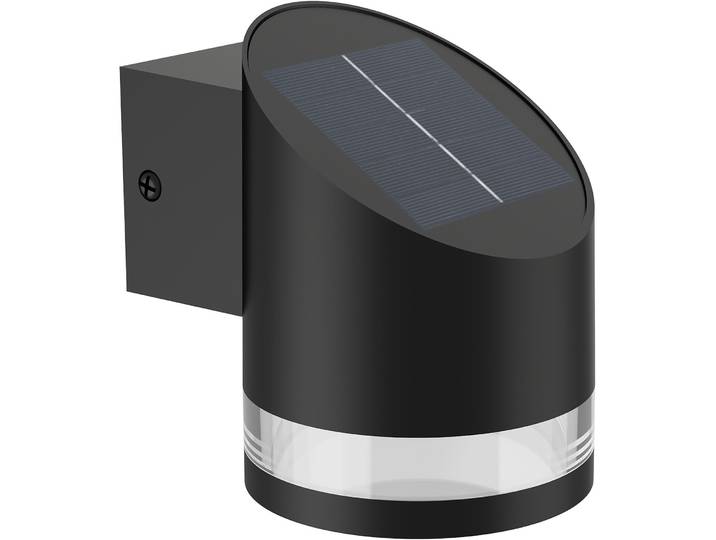 Solarlampe Philips schwarz Kunststoff 200 lm B 9 cm - LED - Lichtfarbe: Extra warmweiss - LED Energiesparlampen