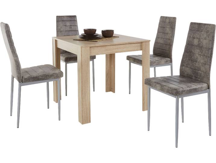 GOODproduct Set, 5 Stk. tlg. Tischgruppe für kleine Räume