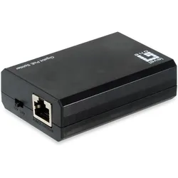 LevelOne Splitter (802.3af (PoE), 802.3at (PoE+), 802.3bt (PoE++), 60 W), PoE Injector