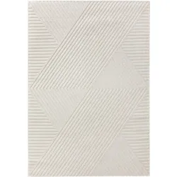 benuta Pop In- & Outdoor-Teppich Mars Cream 280x380 cm - Teppich für Balkon, Terrasse & Garten