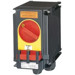 Josef Wallraff GHG2622301R0002 EX-Sicherheitsschalter 20A 3p Not-Aus, Schalter + Taster, Schwarz