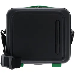 Mandarina Duck Logoduck + Beauty Case, Necessaire, Grün, Schwarz