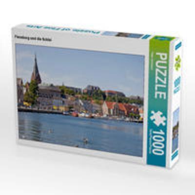 CALVENDO Puzzle Flensburg und die Schlei | 1000 Teile Lege-Größe 64x48cm Foto-Puzzle für glückliche Stunden