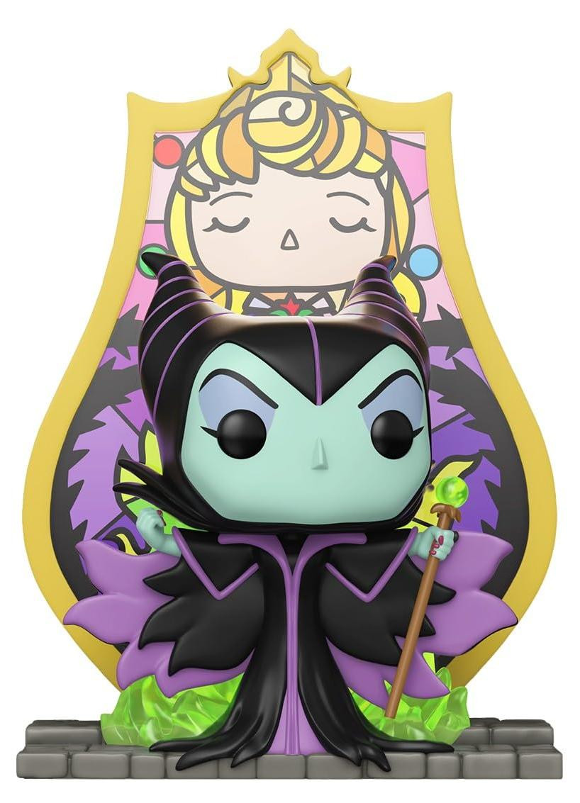 Funko Disney POP! Deluxe Vinyl Figuur Maleficent (Glas), 9 cm