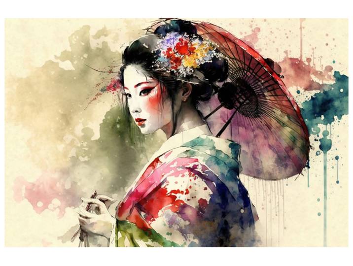 Acrylglasbild Asia Splash image LAND