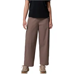 Columbia, Damen, Outdoorhose, ROC Tech Wide Leg (S), Grau, Beige