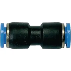Riegler gerade Steckverbindung Blaue Serie für Schlauch-Außen-Ø 8 mm - 109795