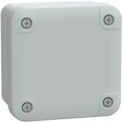 Schneider Electric Gehäuse Polycarbonat 89x89x51mm (Gehäuse), Elektronikzubehör + Gehäuse, Grau