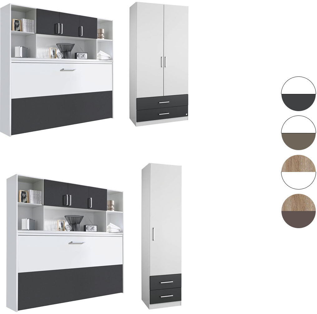 RAUCH ORANGE Querklappbett  »ALBERO«, mit Regalelement und Schrank