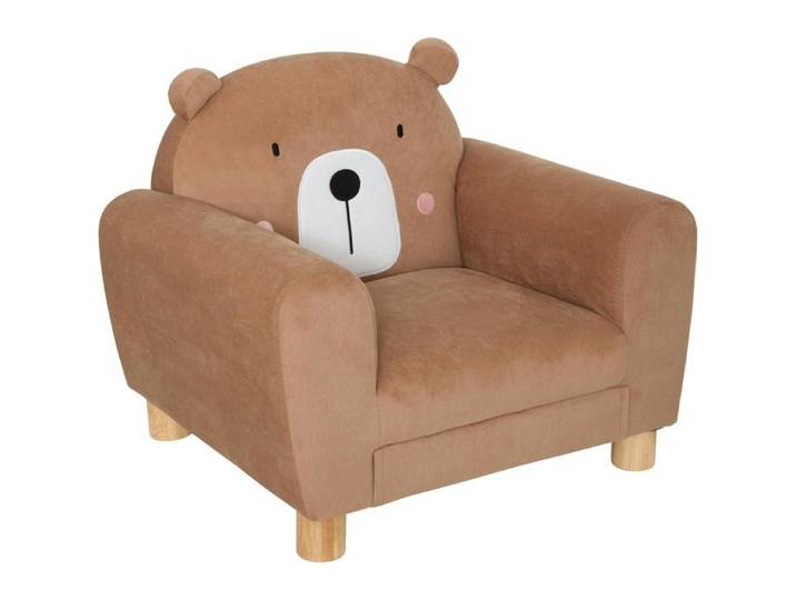 Atmosphera - Fauteuil Enfant Ours Marron