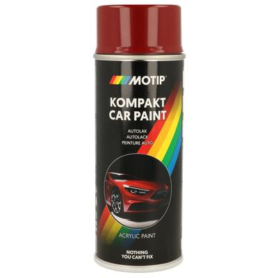 MOTIP Fahrzeug-Kombinationslack Kompakt 41300 rot-braun hochglänzend 400ml für Opel GENERAL