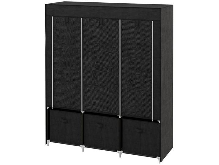Armoire - Tiroirs robuste et durable idéal pour la maison montage facile - Noir - Pour Maison - Référence 3755