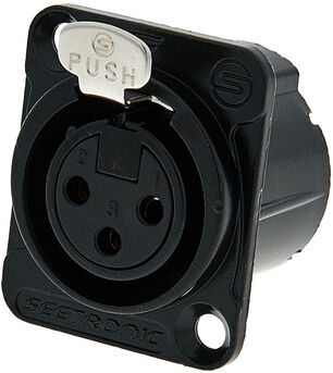Seetronic MK3F2C-BG 3pin XLR black