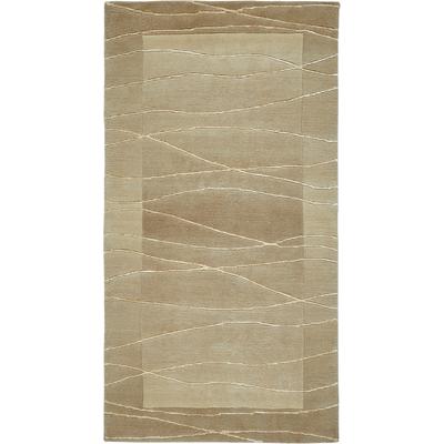 LUXOR living "Lineo" rechteckig 14 mm Höhe Nepalteppich, reine Wolle, mit Bordüre, Wohnzimmer