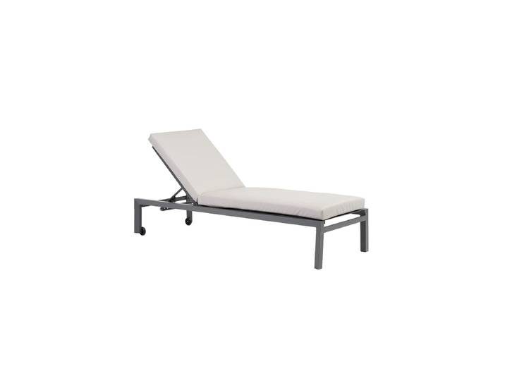 Hochwertige Outdoor Gartenliege „Carry“ Anthrazit, Hellgrau LLR Collection