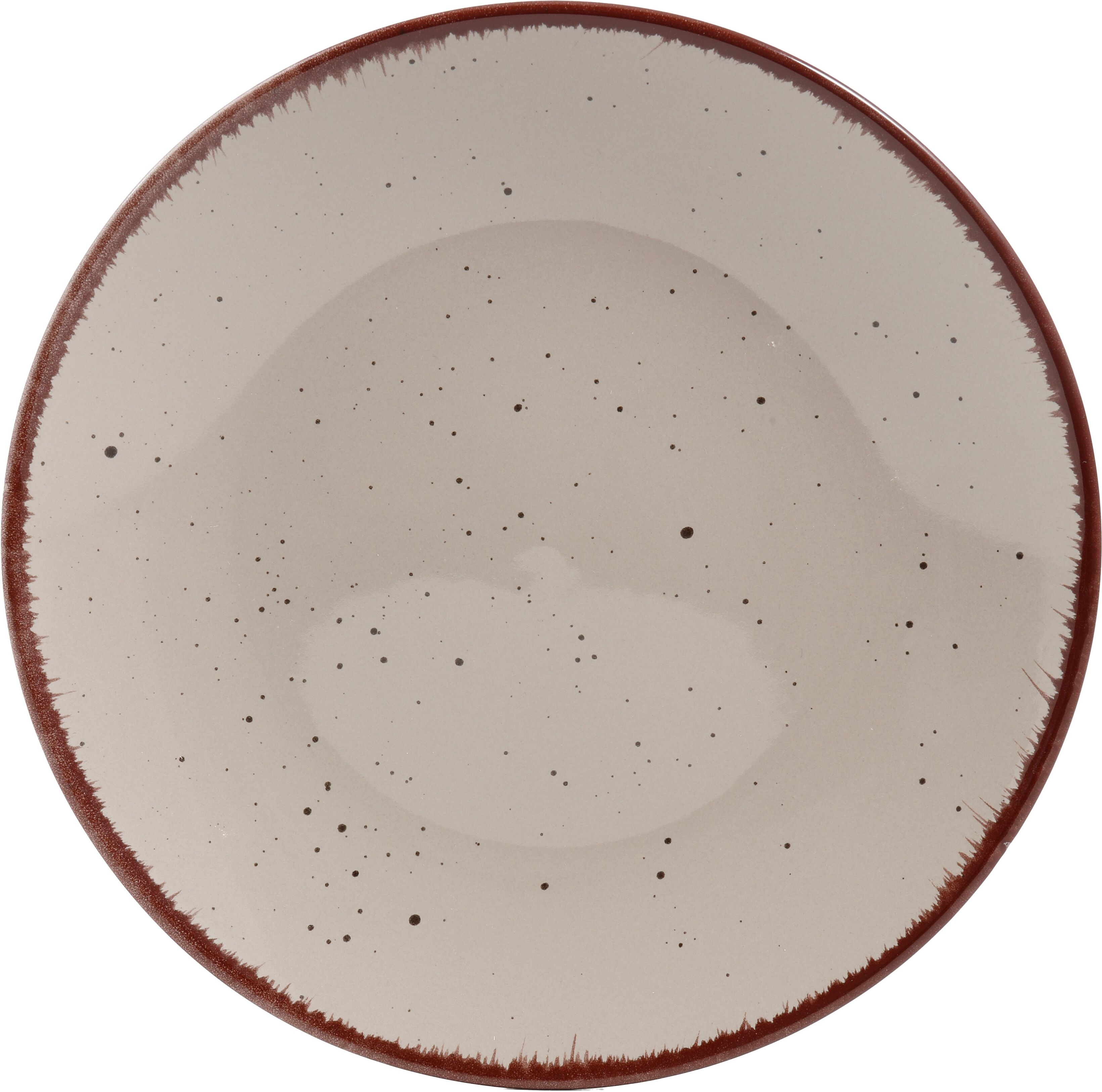 Kombiservice GOODPRODUCT "Sennia", beige (natur), 16 Stk., Steinzeug, Geschirr-Sets, Kombiservice, Geschirr-Set, handgemalt, jedes Stück ein Unikat natur 16 Stk.