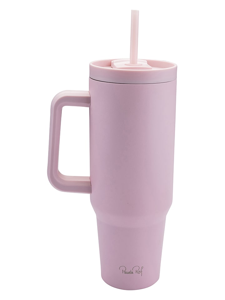 Fackelmann x Pamela Reif Isolierbecher in Rosa - 1,2 l - onesize