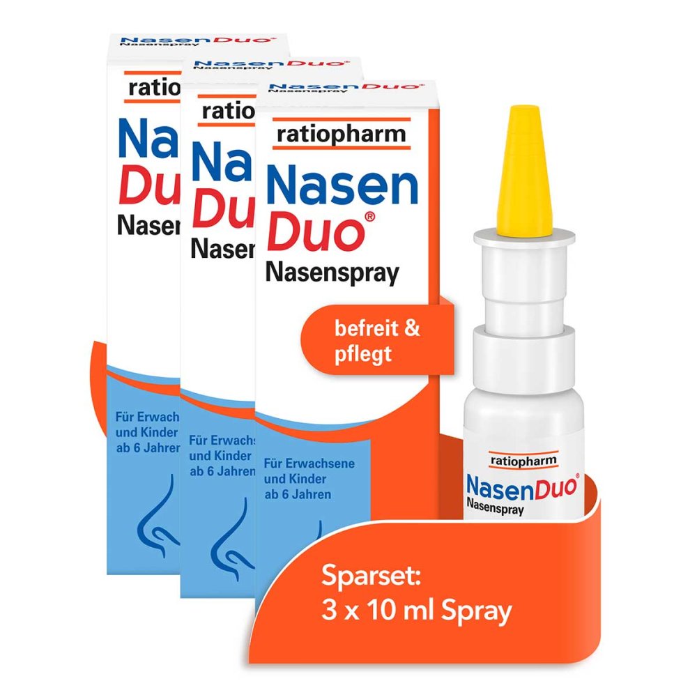 ratiopharm GmbH NasenDuo® Nasenspray von ratiopharm 08101632