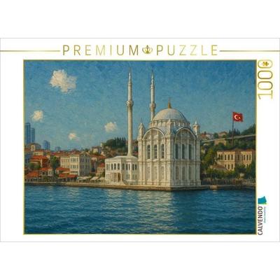 CALVENDO Puzzle Ortaköy Moschee (Büyük Mecidiye Camii) | 1000 Teile Lege-Größe 64x48cm Foto-Puzzle für glückliche Stunden