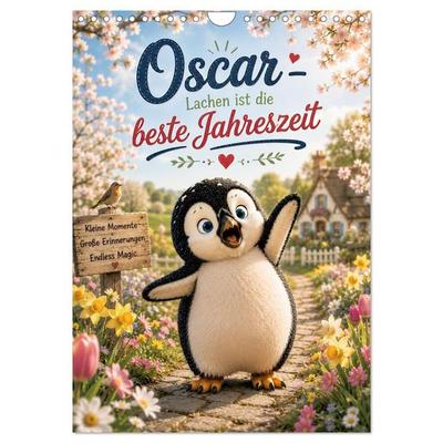 Oscar - Lachen ist die beste Jahreszeit (Wandkalender 2027 DIN A4 hoch), CALVENDO Monatskalender