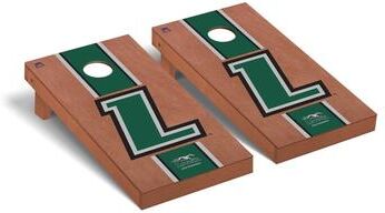 Skip's Garage Loyola Maryland Greyhounds Rosewood Cornhole Board Set