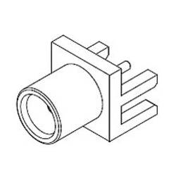 Molex 734152740 MCX-Steckverbinder Buchse, gerade 75 Ω 1 St. Bulk