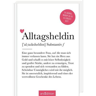 Alltagsheldin (Substantiv, f), Gebundene Ausgabe von , arsedition, 978-3-8458-6637-6