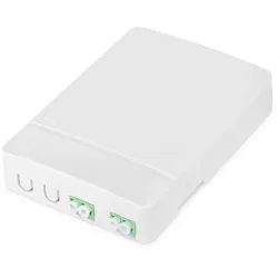 Digitus FTTH Gehäuse mit 2 x LC/APC DX Kupplungen