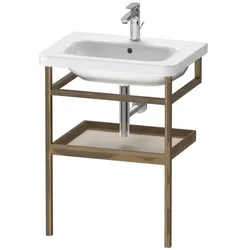 Duravit DuraStyle Handtuchhalter DS988109177 59 x 44 cm, taupe/amerikanisch Nussbaum, mit Ablage