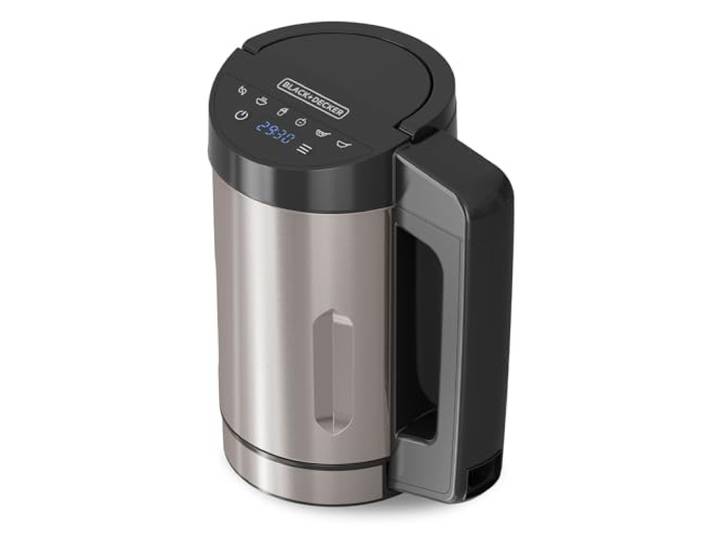 Black+Decker - Soup Maker 1,6L, 1040W, 7 Programme, Edelstahl