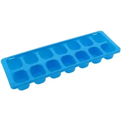 Eiswürfelform Eiswürfelbereiter Gefrierform Eiswürfelbehälter Schale blau 14er