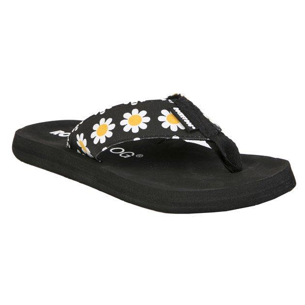 Women's Rocket Dog Adios Daisy Fields Flip Flops in Black