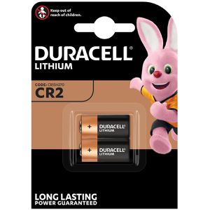 Duracell Batterien Lithium, 3V, 10 Jahre lagerfähig, CR2 / CR15H270 / 5046LC, 2 Stück
