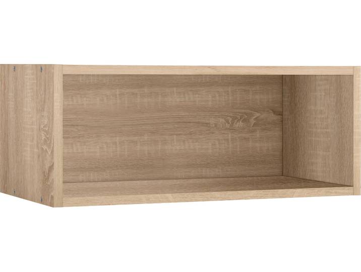 Hängeregal KOCHSTATION KS-Visby , braun (eichefarben), B:60cm, Regale, Hängeregal, Breite 60 cm