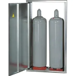 GOK 2-Flaschenschrank für 33kg Gasflaschen OHNE Rückwand