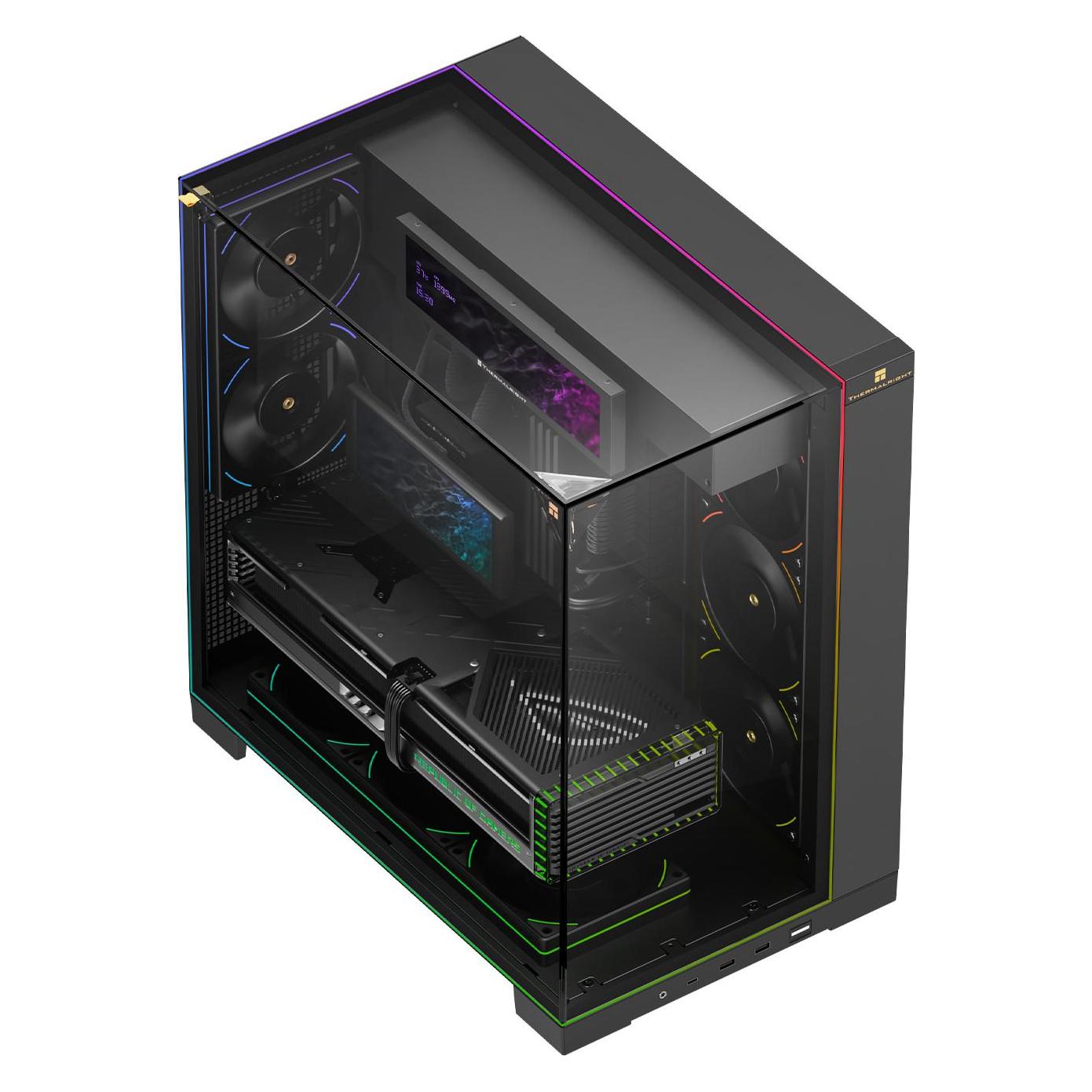 Thermalright Obudowa A70 Vision czarna ARGB (ATX, mATX, Mini-ITX) (A70 Vision Black ARGB)