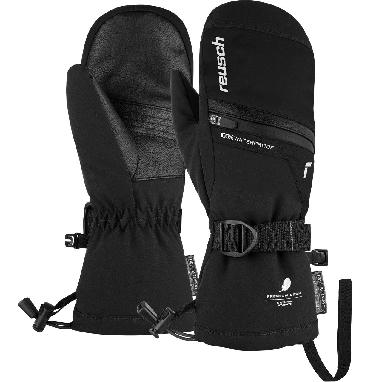 Reusch Kinder Fäustling LANDO R-TEX XT black/silver - 5,5