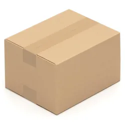 KK Verpackungen 300 x Versandkartons 250x200x150 - Faltkartons - Kartons braun 1 wellig - -