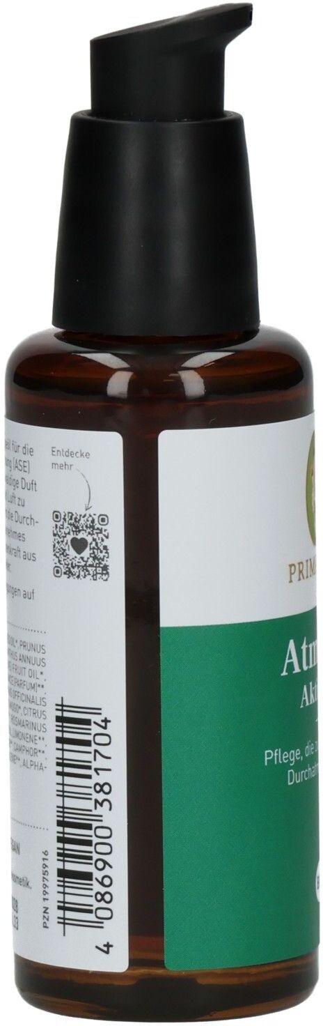 PRIMAVERA Atmung Aktiv Öl Bio Massageöl 50 ml Körperpflege