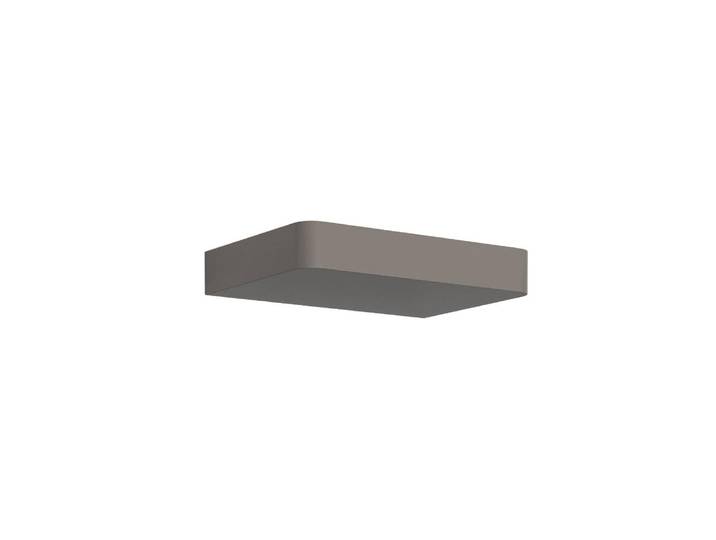 ROTALIANA lampe murale applique ANTARES W2 ON/OFF (Tourterelle, 4000K - Aluminium)