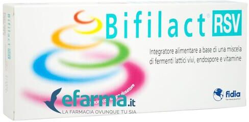 Bifilact rsv Integratore Fermenti Lattici Vivi 14 Flaconcini